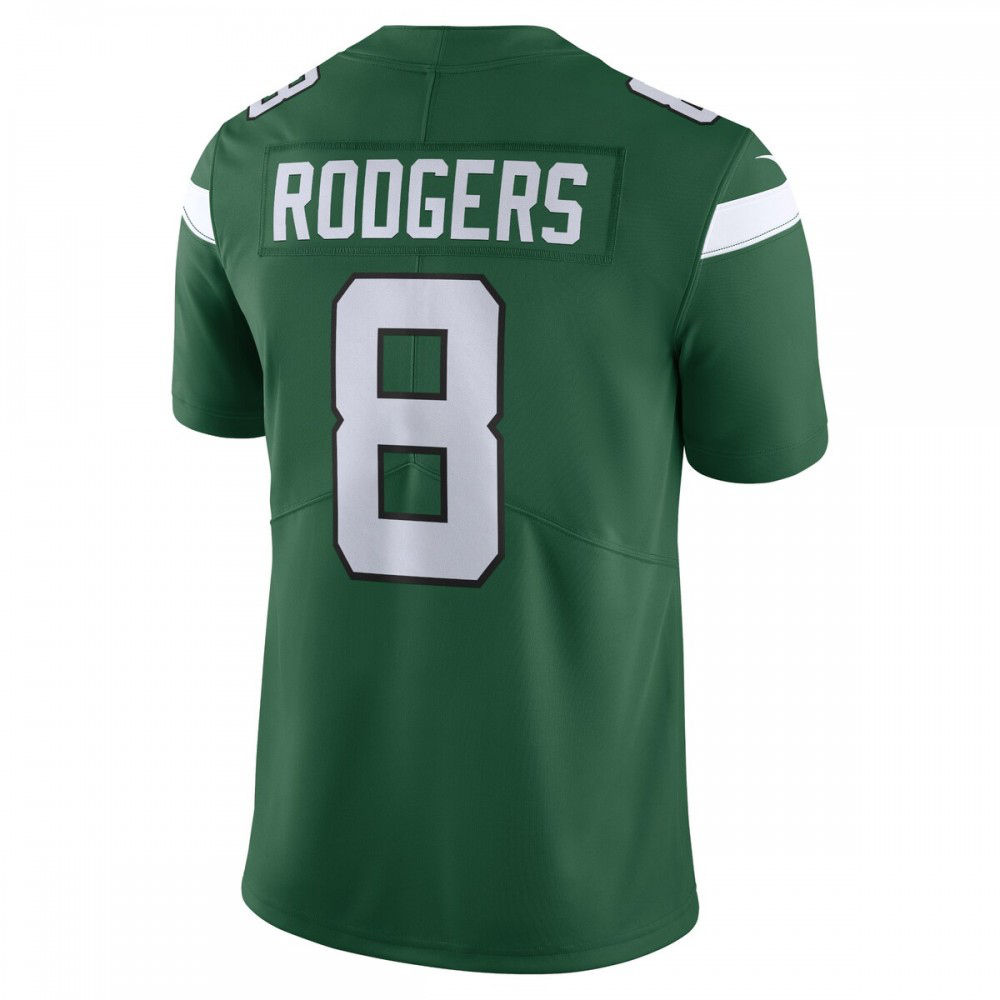 Aaron Rodgers New York Jets Nike Vapor Untouchable Limited Jersey - Gotham Green-GridironStore